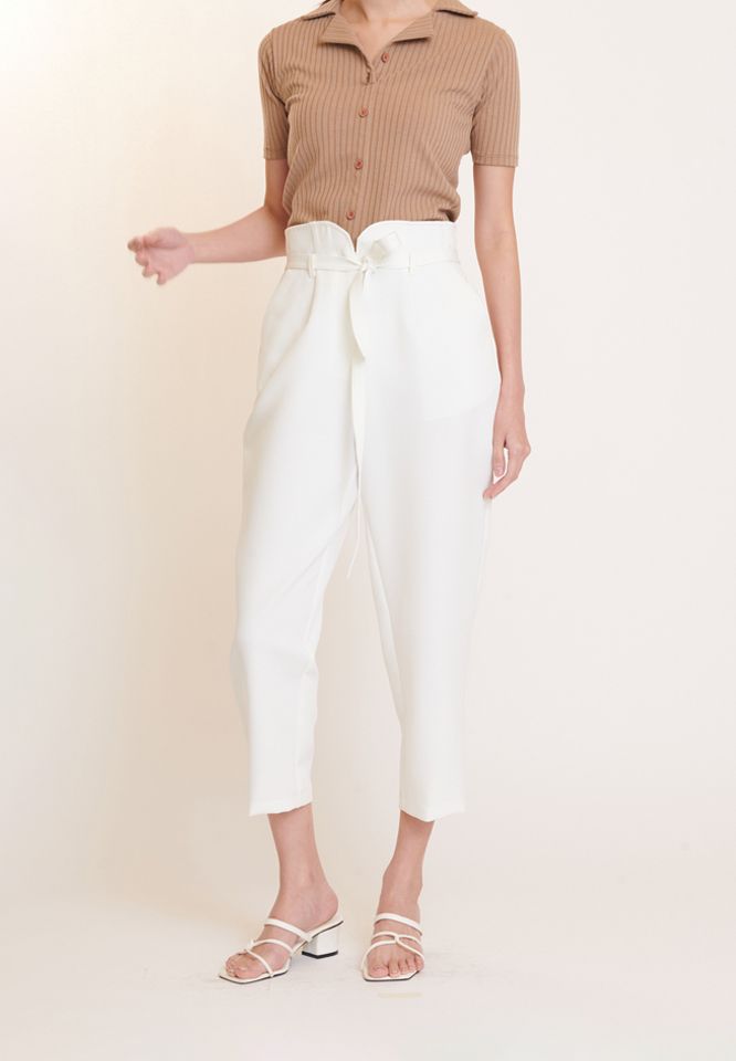 Khaki Bros. - Cropped pants - กางเกงขายาวสำหรับผู้หญิง - KL23B005