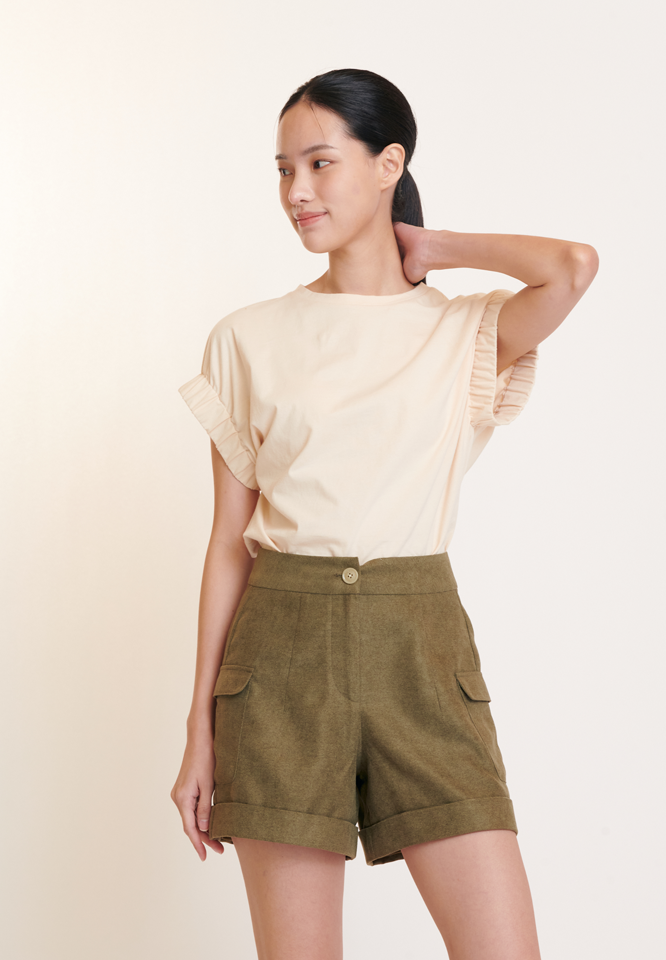 Khaki Bros. - Ladies - Top Knit T-shirt - เสื้อยืดคอกลม - KL23K006