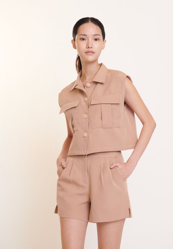 Khaki Bros. - Ladies - Sleeveless - เสื้อแขนกุดผู้หญิง - KL23S004