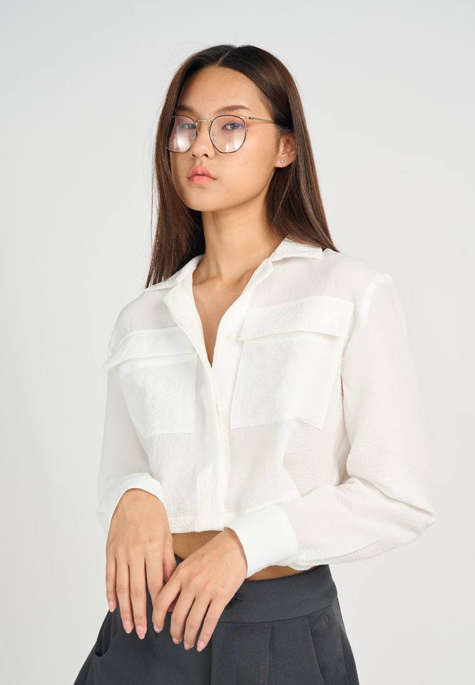 Khaki Bros. - Ladies - Over Top Shirt - เสื้อสำหรับผู้หญิง - KL23S007