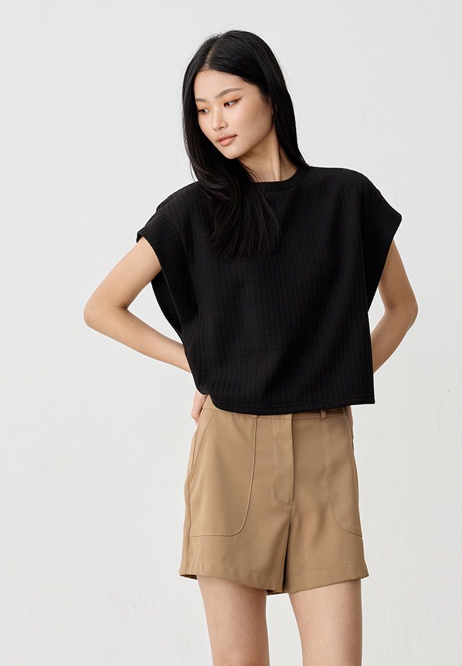 Khaki Bros. - คาคิบรอส - Top Knit T-shirt - เสื้อยืดคอกลม - KL25K001