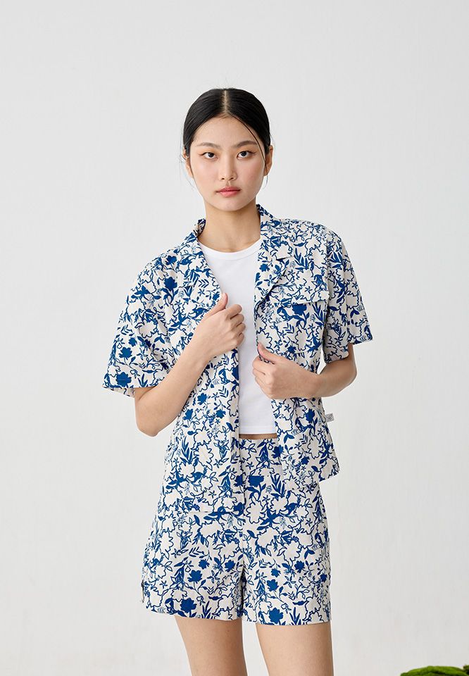  Khaki Bros. - คาคิบรอส - Ladies - Top Shirt- เสื้อเชิ้ต - KL25S001