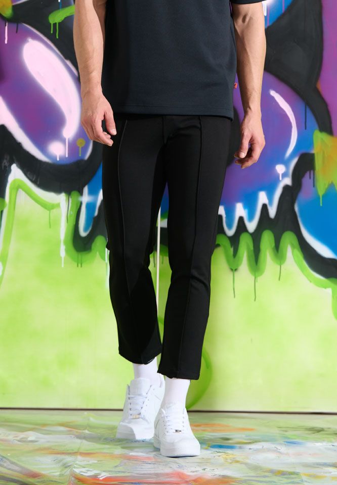 Khaki Bros. - Cropped PantsTapered Fit - คาคิ บรอส - กางเกงครอป ทรง Tapered Fit - KM22A004