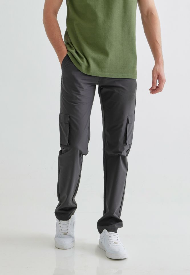 Khaki Bros - Chino Pants Tapered Fit - กางเกงชิโน่ขายาว ทรง Tapered Fit - KM22B001