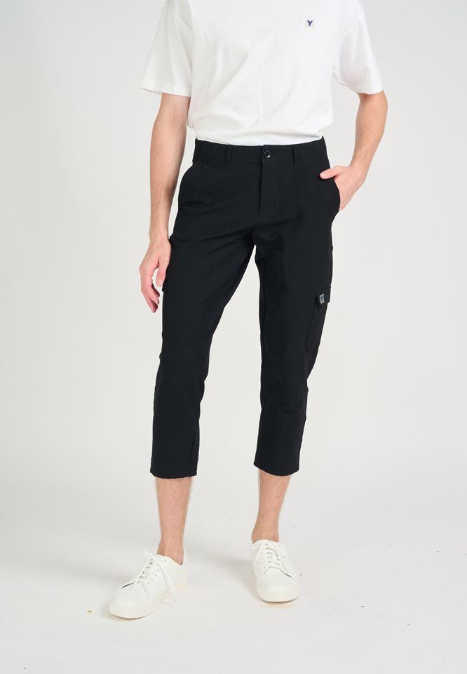 Khaki Bros. - คาคิบรอส - Active pant - กางเกงครอป ทรง Relax Cropped - KM23A005