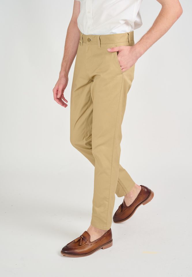 Khaki Bros - The Original Chino - กางเกงชิโน่ขายาว ทรง Slim Fit - KM23B006