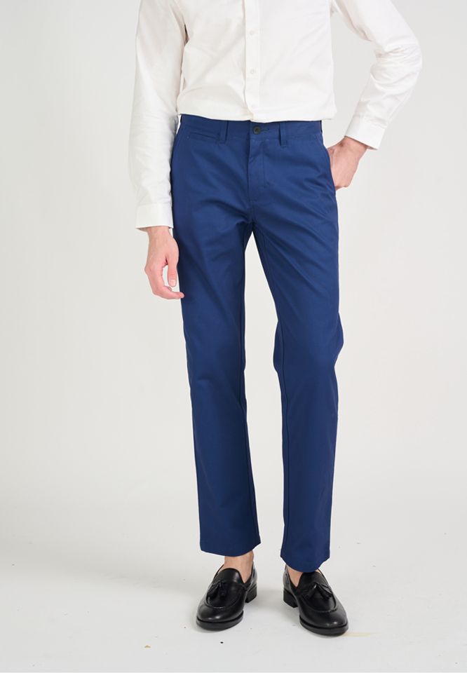 Khaki Bros - The Original Chino - กางเกงชิโน่ขายาว ทรง Tapered Fit - KM23B007
