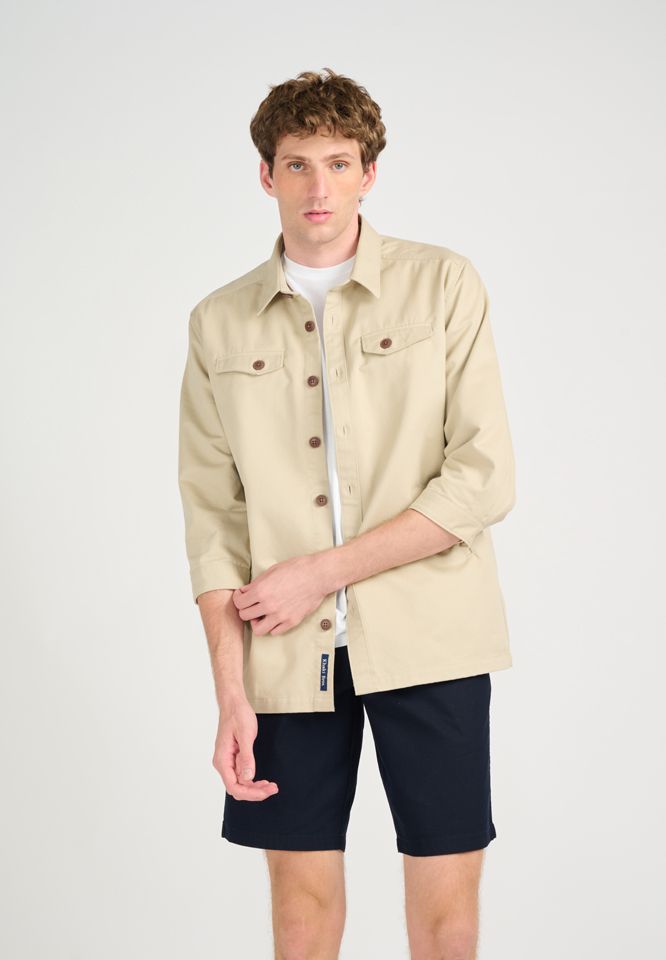 Khaki Bros. - คา คิ บรอส. - Blend Jacket - เสื้อแจ็คเก๊ต - KM23J003