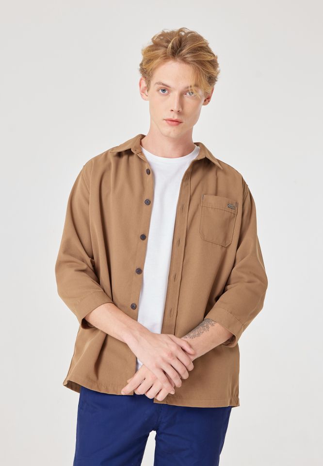Khaki Bros. - คา คิ บรอส. - Jacket Shirt - เสื้อแจ็คเก็ต - KM23J006