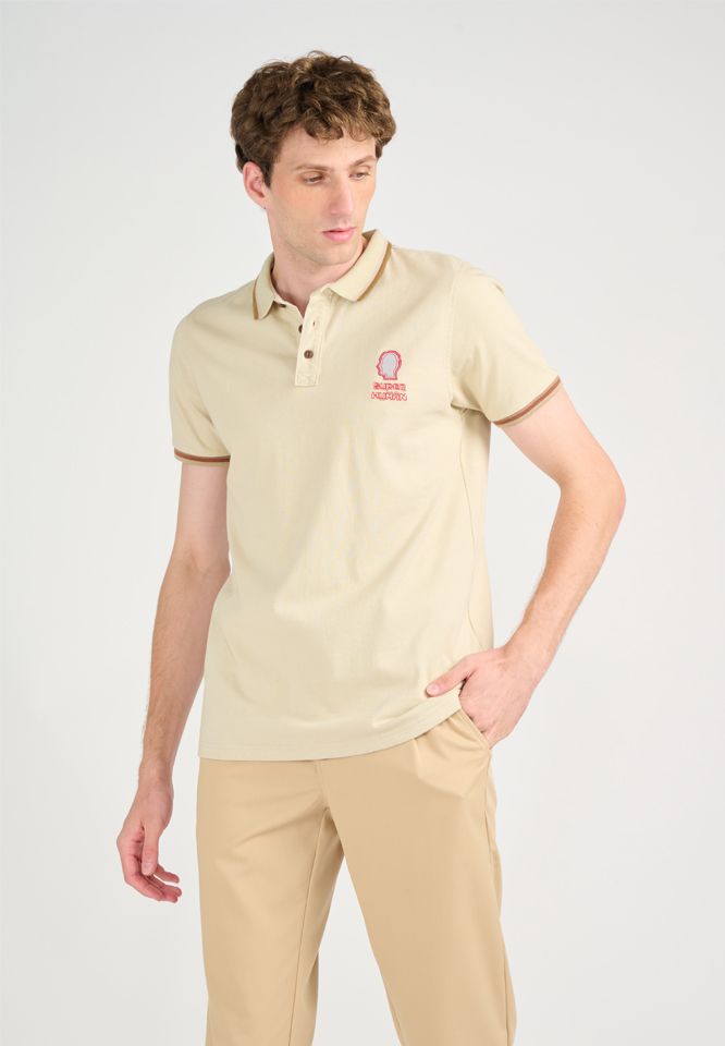 Khaki Bros - Polo T-Shirt - เสื้อโปโลแขนสั้น - KM23K039