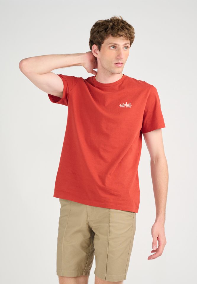 Khaki Bros. - คาคิบรอส. - Round T-shirt Regular Fit - เสื้อยืดคอกลม - KM23K041