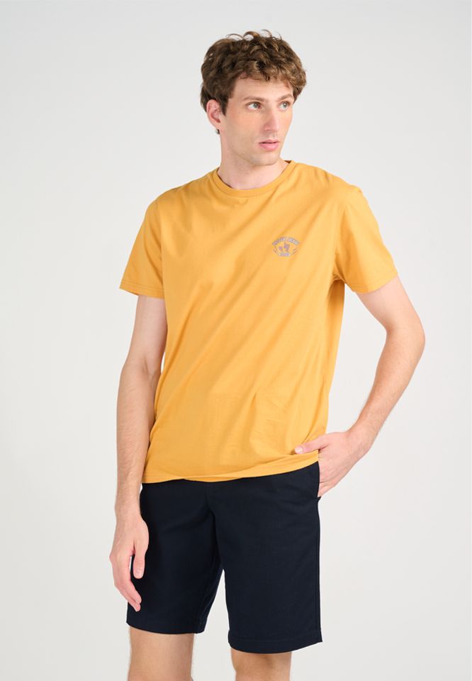 Khaki Bros. - คาคิบรอส. - เสื้อยืดกลม Regular Fit - เสื้อยืดคอกลม - KM23K042