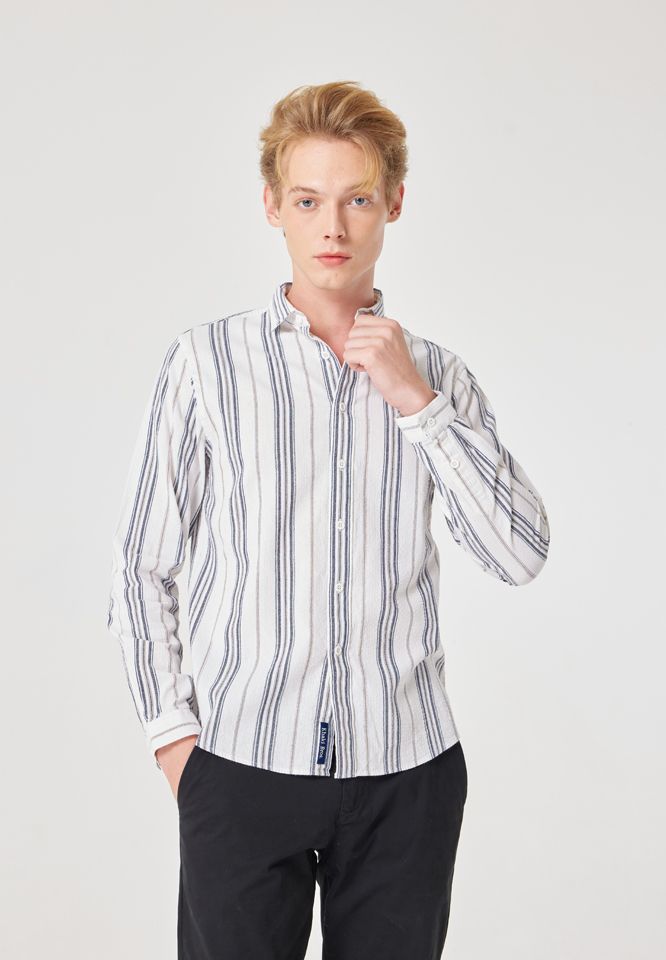 Khaki Bros. - Long Sleeve Shirt - เสื้อเชิ๊ตแขนยาว - KM23S017