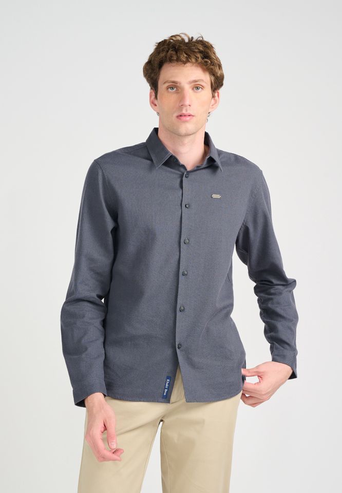 Khaki Bros. - Long Sleeve Shirt - เสื้อเชิ๊ตแขนยาว - KM23S018