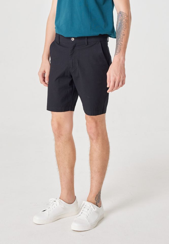 Khaki Bros - Slim Fit Shorts - กางเกงขาสั้น ทรง Slim Fit - KM23T012