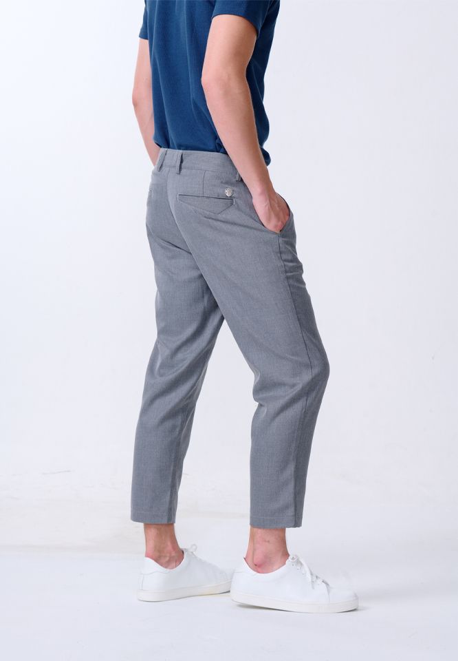 Khaki Bros. - คาคิบรอส - Active pant - กางเกงครอป ทรง Relex Cropped - KM24A001