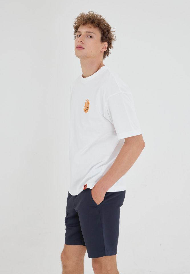 Khaki Bros. - คา คิ บรอส. - Round T-shirt loose fit - เสื้อยืดคอกลม - KM24K037