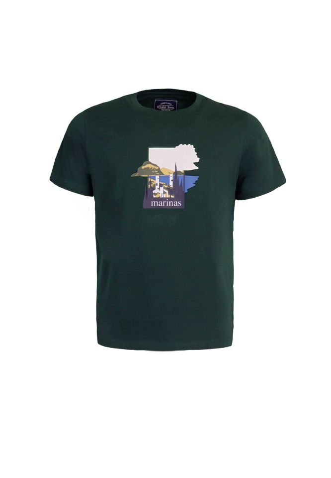 Khaki Bros. - คาคิบรอส - Round neck T-shirt Regular Fit - เสื้อยืดคอกลม - KM24K046