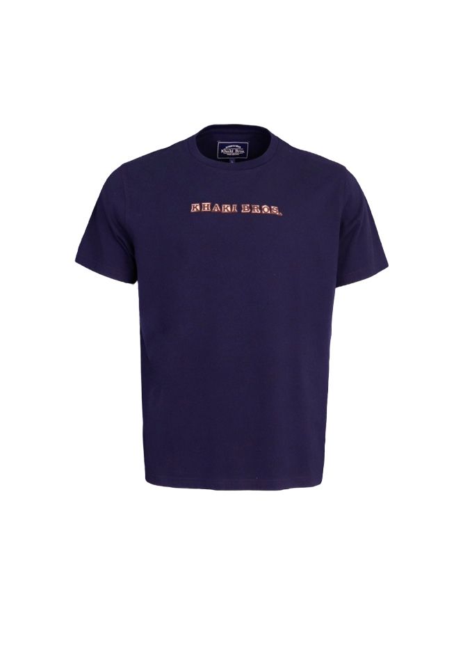 Khaki Bros. - คาคิบรอส - Round neck T-shirt Regular Fit - เสื้อยืดคอกลม - KM24K047