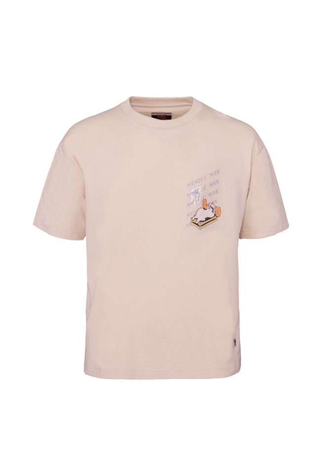 Khaki Bros. - คาคิบรอส - Round neck t-shirt regular fit - เสื้อยืดคอกลม - KM24K062