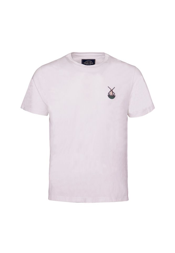 Khaki Bros. - คาคิบรอส - Round neck t-shirt regular fit - เสื้อยืดคอกลม - KM24K069