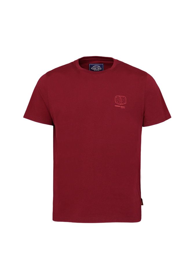 Khaki Bros. - คาคิบรอส - Round neck t-shirt regular fit - เสื้อยืดคอกลม - KM24K070
