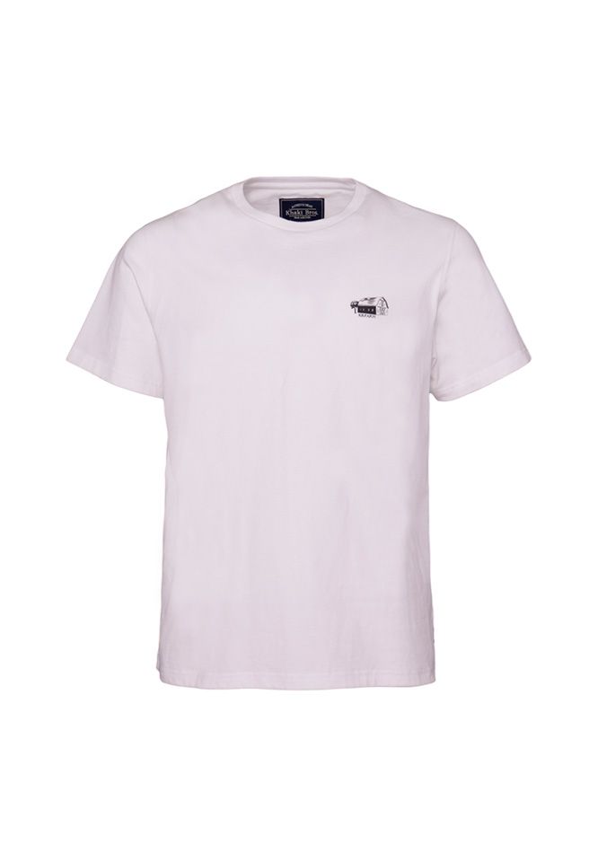 Khaki Bros. - คาคิบรอส - Round neck t-shirt regular fit - เสื้อยืดคอกลม - KM24K072