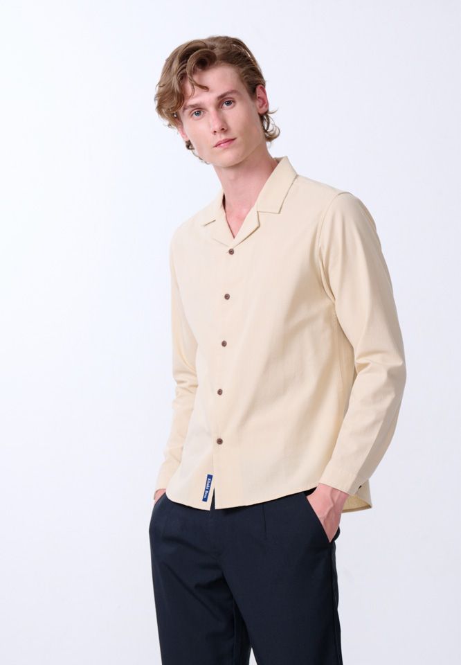 Khaki Bros. - Long Sleeve Shirt - เสื้อเชิ๊ตแขนยาว - KM24S002