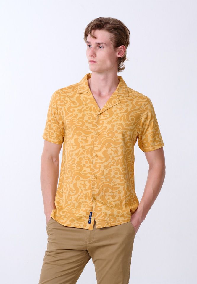 Khaki Bros. - คาคิบรอส - Short sleeve shirt - เสื้อเชิ้ตแขนสั้น - KM24S003