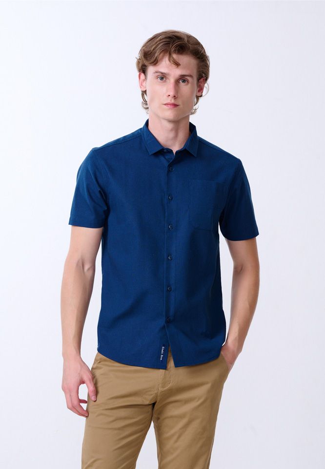 Khaki Bros. - คาคิบรอส - Short sleeve shirt - เสื้อเชิ้ตแขนสั้น - KM24S004