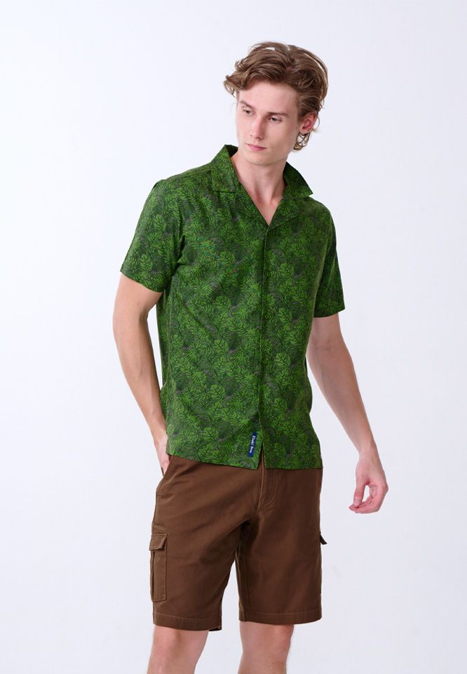 Khaki Bros. - คาคิบรอส - Short sleeve shirt - เสื้อเชิ้ตแขนสั้น - KM24S005
