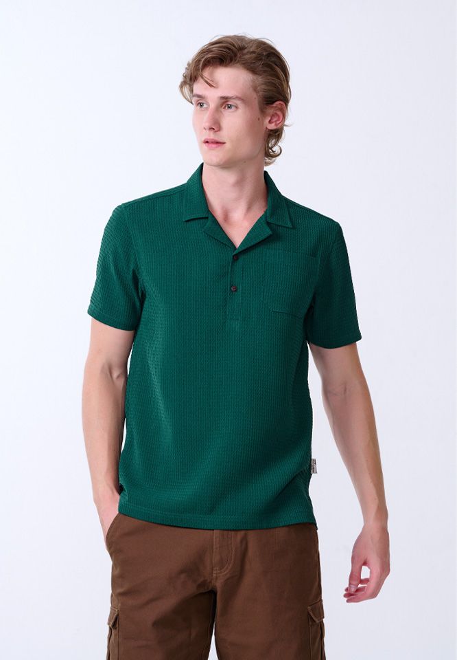 Khaki Bros. - คาคิ บรอส - Pullover shirt - เสื้อ PULLOVER แขนสั้น - KM24S007
