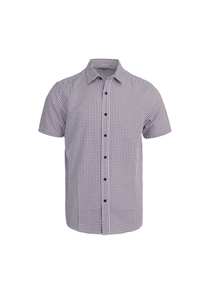  Khaki Bros. - คาคิบรอส - Short sleeve shirt - เสื้อเชิ้ตแขนสั้น - KM24S016-Navy