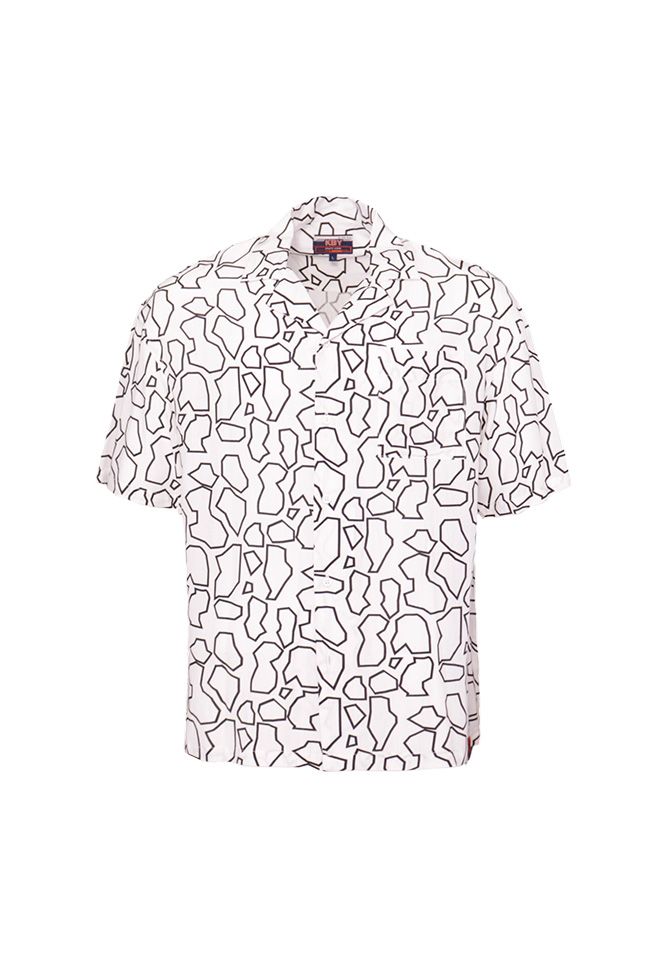 Khaki Bros. - คาคิ บรอส - Short Sleeve Shirt - เสื้อเชิ้ตแขนสั้น ทรง Loose Fit - KM24S026