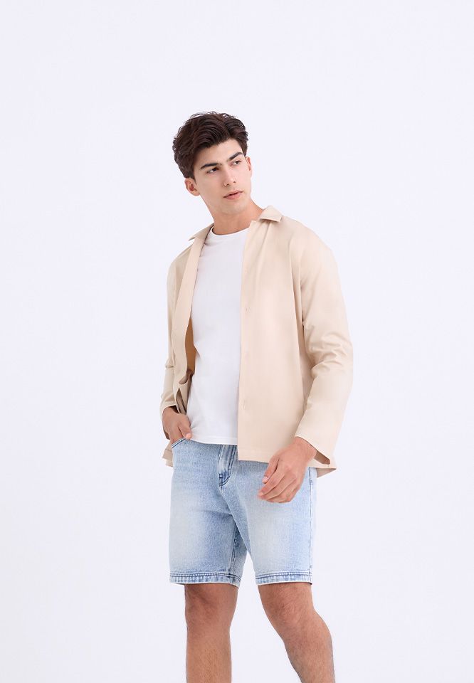 Khaki Bros. - คาคิบรอส - Jacket Shirt - เสื้อแจ็คเก็ต - KM25J005