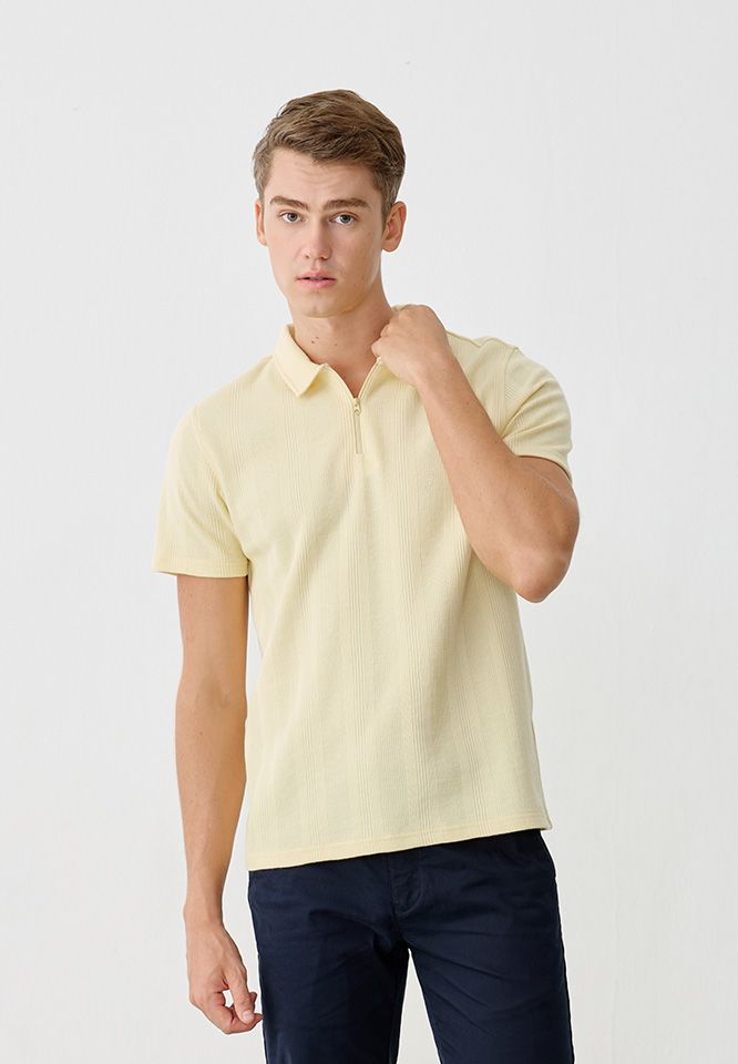Khaki Bros. - คาคิบรอส - Polo T-Shirt - เสื้อโปโลแขนสั้น - KM25K004