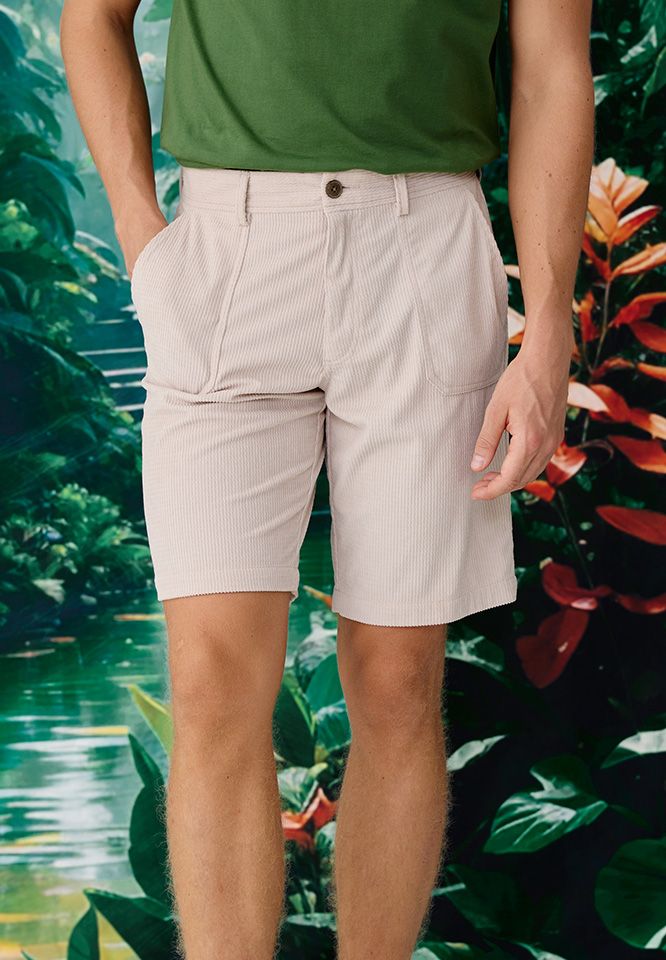 Khaki Bros. - คาคิ บรอส - Loose Fit Shorts - กางเกงขาสั้น ทรง Loose Fit - KM25T001