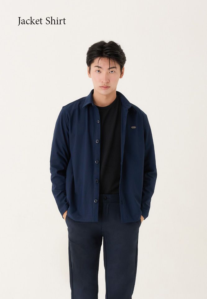 Khaki Bros. - คา คิ บรอส. - Jacket Shirt - เสื้อแจ็คเก็ต - KM26J001