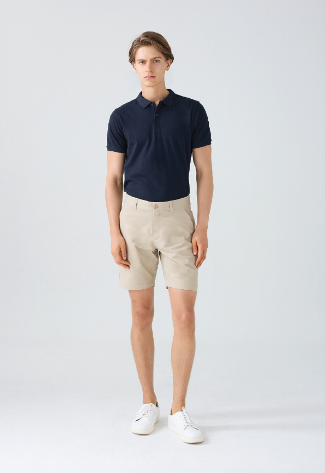Khaki Bros. - คาคิบรอส - Shorts Pants Slim Fit - กางเกงขาสั้น ทรง Slim Fit - KMK1T801