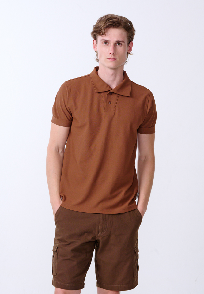 Khaki Bros. - คา คิ บรอส.  - Polo T-Shirt - เสื้อโปโลแขนสั้น - KM24K015
