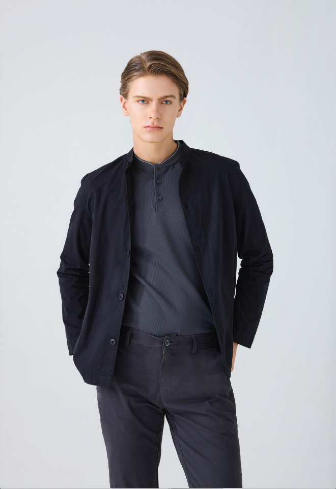 Khaki Bros. - คาคิบรอส  - Jacket Shirt - เสื้อเเจ็คเก็ต - KM26J005