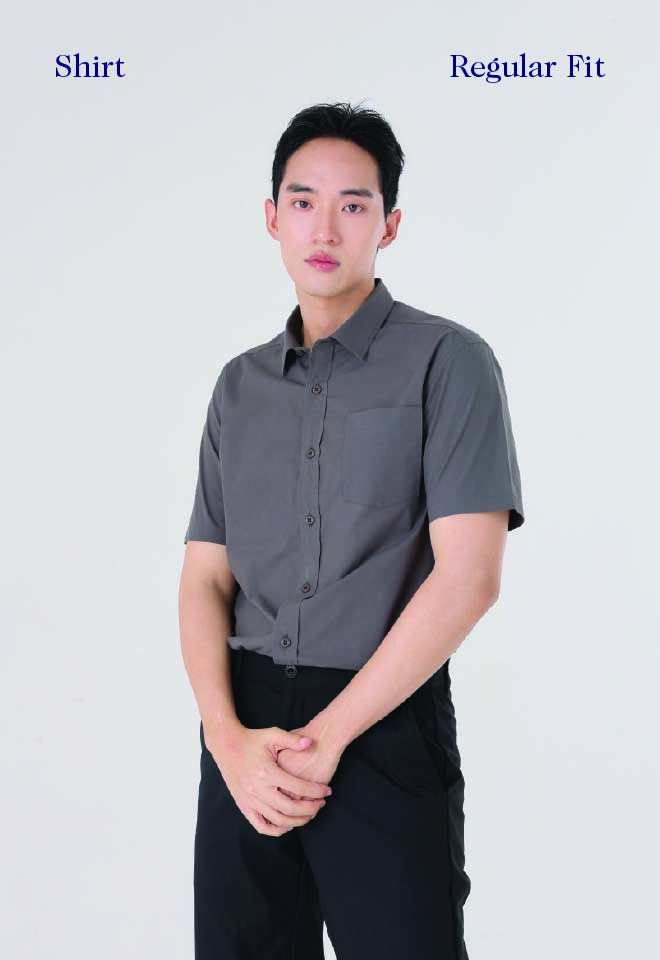 Khaki Bros. - คาคิ บรอส - Short Sleeve Shirt - เสื้อเชิ้ตแขนสั้น - KM26S009